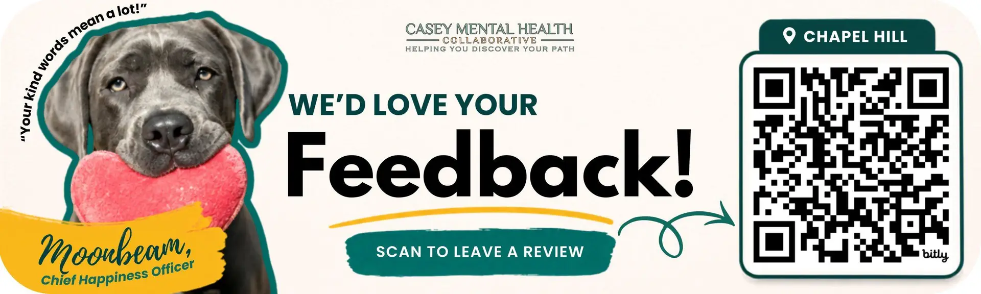 Casey Mental Health Clinic Chapel Hill NC QR review